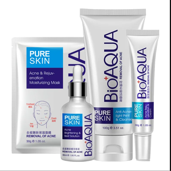 COMBO ANTI ACNE BIOAQUA+ CAJA DE SEGURID